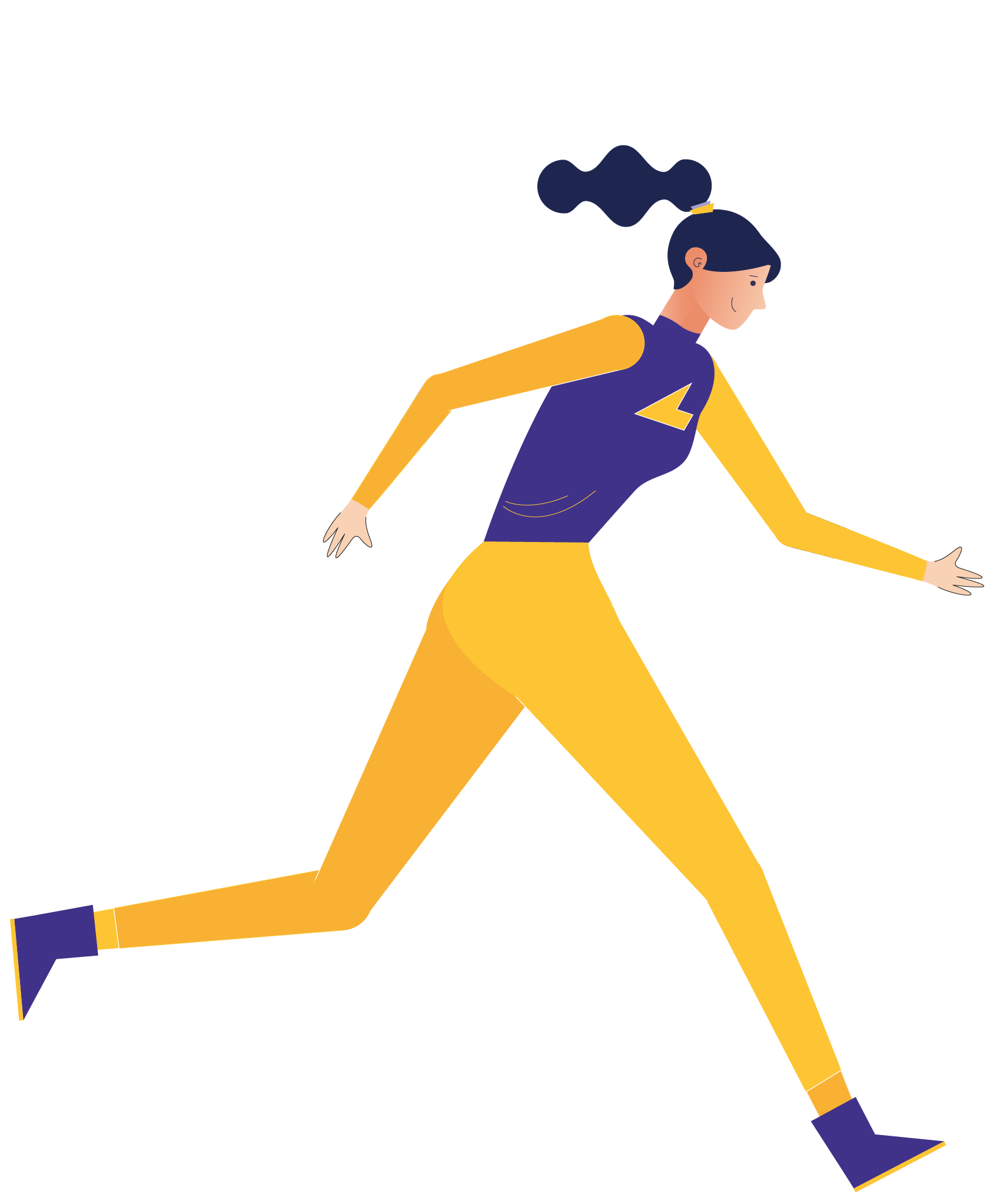 tipfit - tipfit-Figur Frau "Tippi" läuft